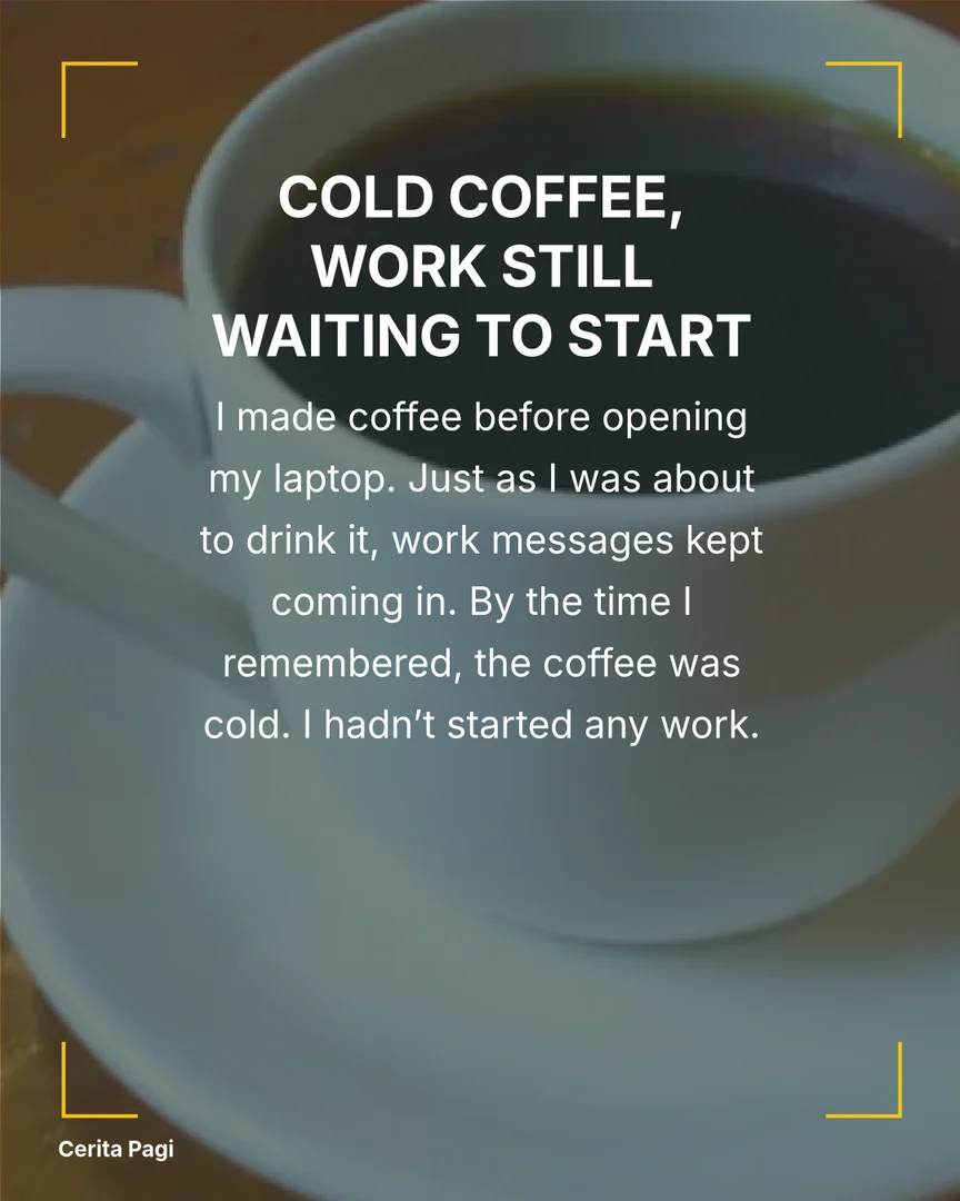 Coffee story in the Border style, rendered by SeySo